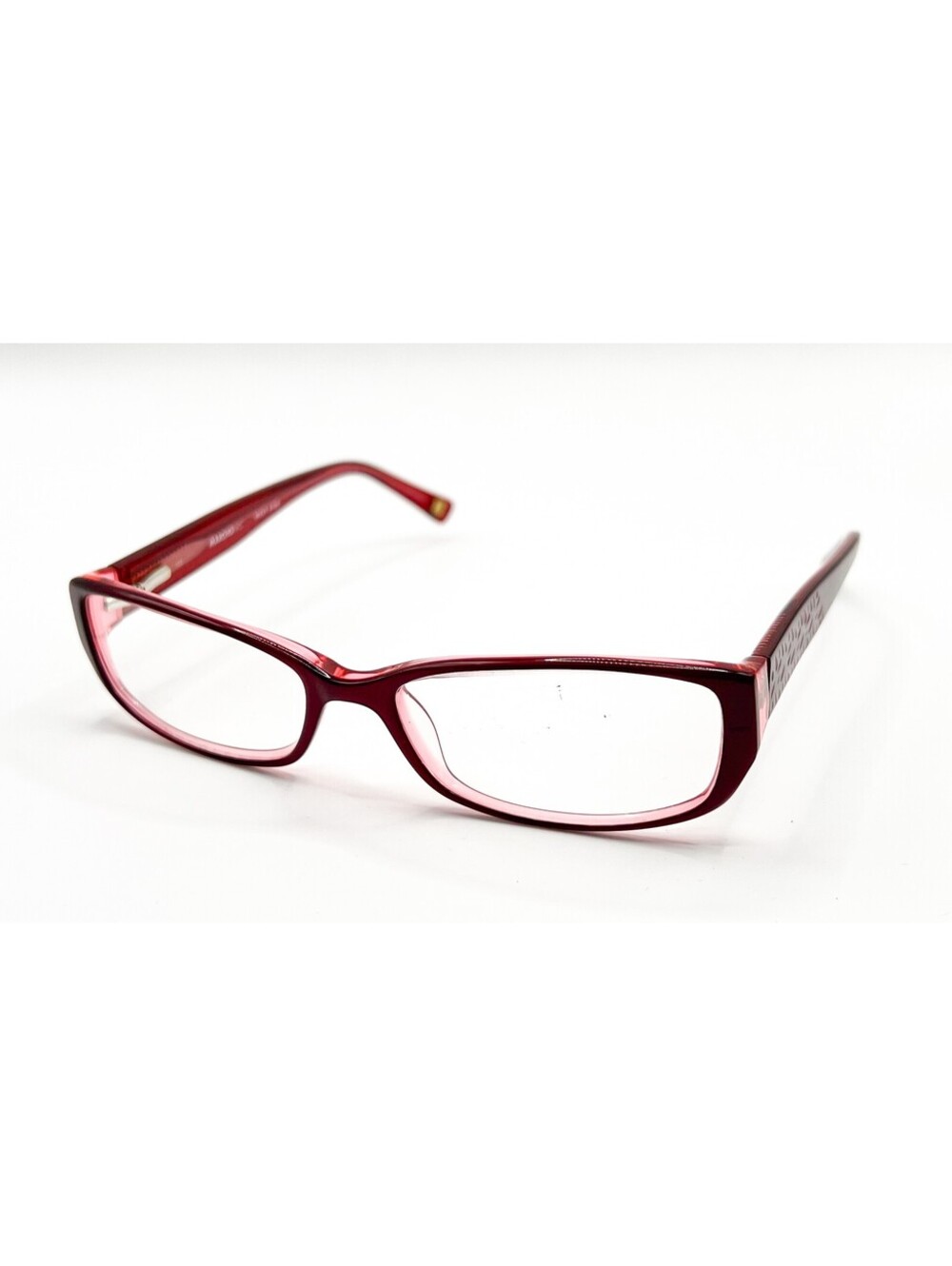 Marchon Nyc Majestic 505 Plum Pink Authentic Eyeglasses 52-16-135